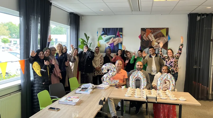 Klassenfoto 200e inburgeraar WSD